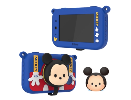 Cámara compacta Cámara de dibujos animados para niños recargable 3.5 In.32 Gb Azul
