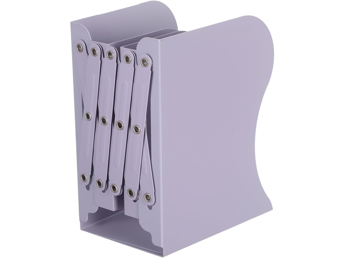 Organizador De Escritorio Metálico Ajustable Y Extensible, Plegable Y Portátil Para Archivos.