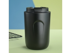 Taza Portátil Para Coche | Taza De Café, Regalo Elegante, Duradera Y Antideslizante, Acabado Mate, Recargable, Compacta, Para El Hogar, Los