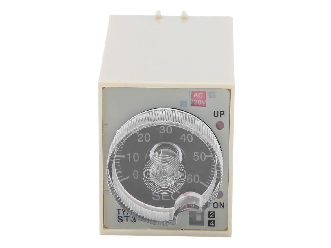 2026-relé De Tiempo Ajustable St3pa E De Alta Calidad Con Cubierta De Pc Ac220v 50/60hz