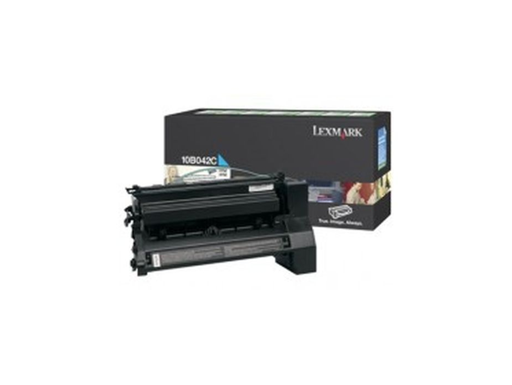 Tóner LEXMARK 10B042C Ciano