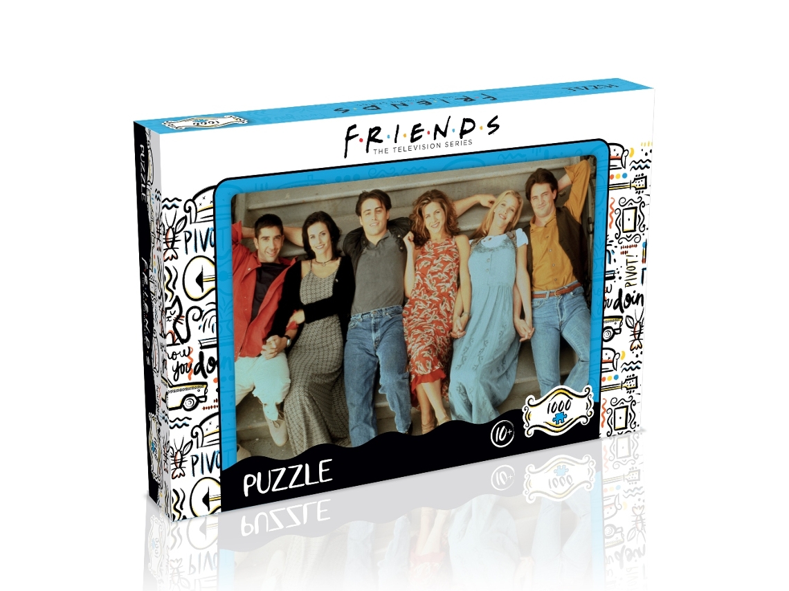 Puzzle WINNING MOVES Friends: Escaleras 1000 Pcs