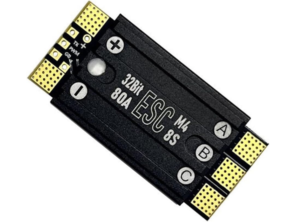 Controlador Electrónico De Velocidad 48k Am32 3-8s Para Drones De Carreras Fpv, 80a.