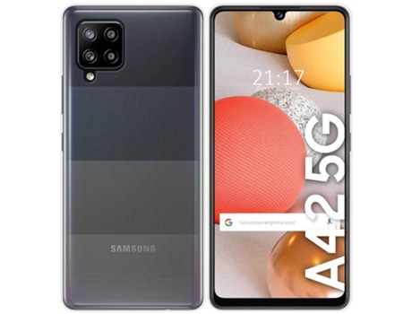 Carcasa Samsung Galaxy A42 5G TUMUNDOSMARTPHONE Silicona Transparente