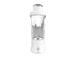 Licuadora portátil y recargable Digitallab, 700 ml, 12 V (blanca)