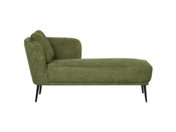 Chaise longue BELIANI Artheze de Poliéster Verde 148x64x70