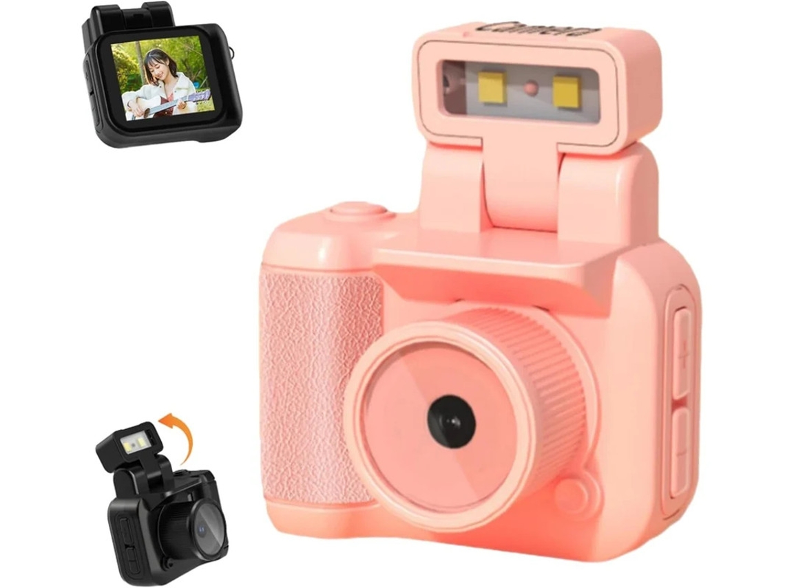 Cámara llavero con flash, mini cámara llavero, mini cámara deportiva hd, mini cámara llavero rosa, Yizhood