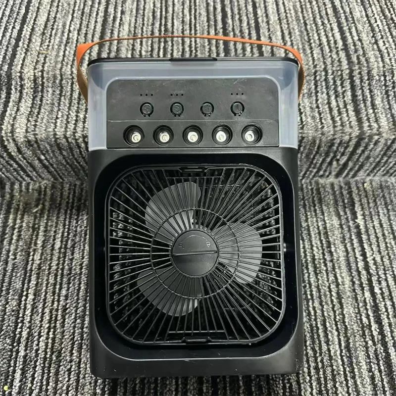 (negro) Ventilador/aire Acondicionado 3 En 1/mini Ventilador/enfriador De Aire Eléctrico Usb Para El Hogar