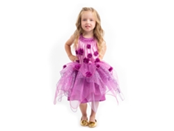 Disfraz de hada morada de Pequeñas Aventuras para niñas de 5 a 7 años - Vestido de cuento de hadas