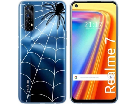 Carcasa Realme 7 TUMUNDOSMARTPHONE Araña Multicolor