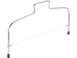 Divisor De La Base Del Bolo - Capa Ajustable - Acero Inoxidable - Diámetro 24-30 Cm - Para Capas Perfectas De Bolo