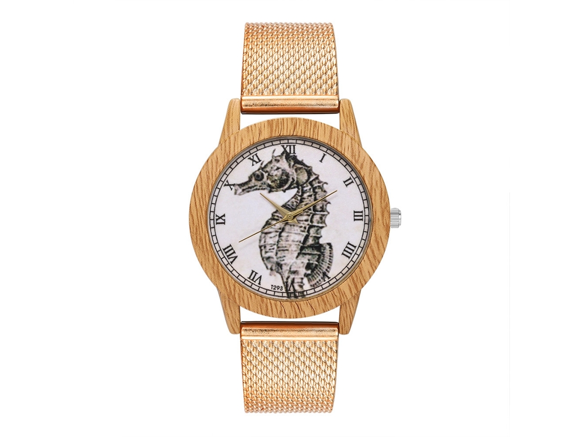 Reloj De Pulsera De Silicona Zhoulianfa Con Números Romanos, Unisex, Informal, Oro Rosa.