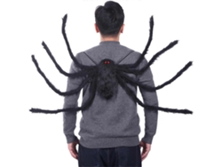 Rebe-mochila Traje De Araña Adulto Para Halloween Con Piernas De Peluche Divertidas Y Horrorosas