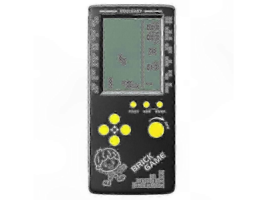 Consola portátil Tetris Classic Retro Juego de Bloques y Rompecabezas Máquina de Juego de Ladrillos para Todas las Edades Pilas No Incluidas GOKOCO