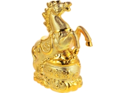 Hucha De Cerámica Con Forma De Caballo Del Zodiaco Chino, Bote Compacto Decorativo Para Monedas Con Forma De Animal Para La Oficina Y