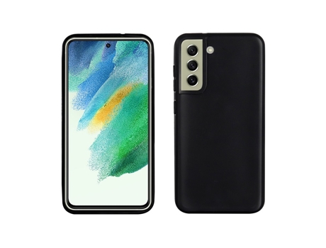Funda Fe Recycletek Soft para Samsung Galaxy S21 MUVIT Plástico Negro