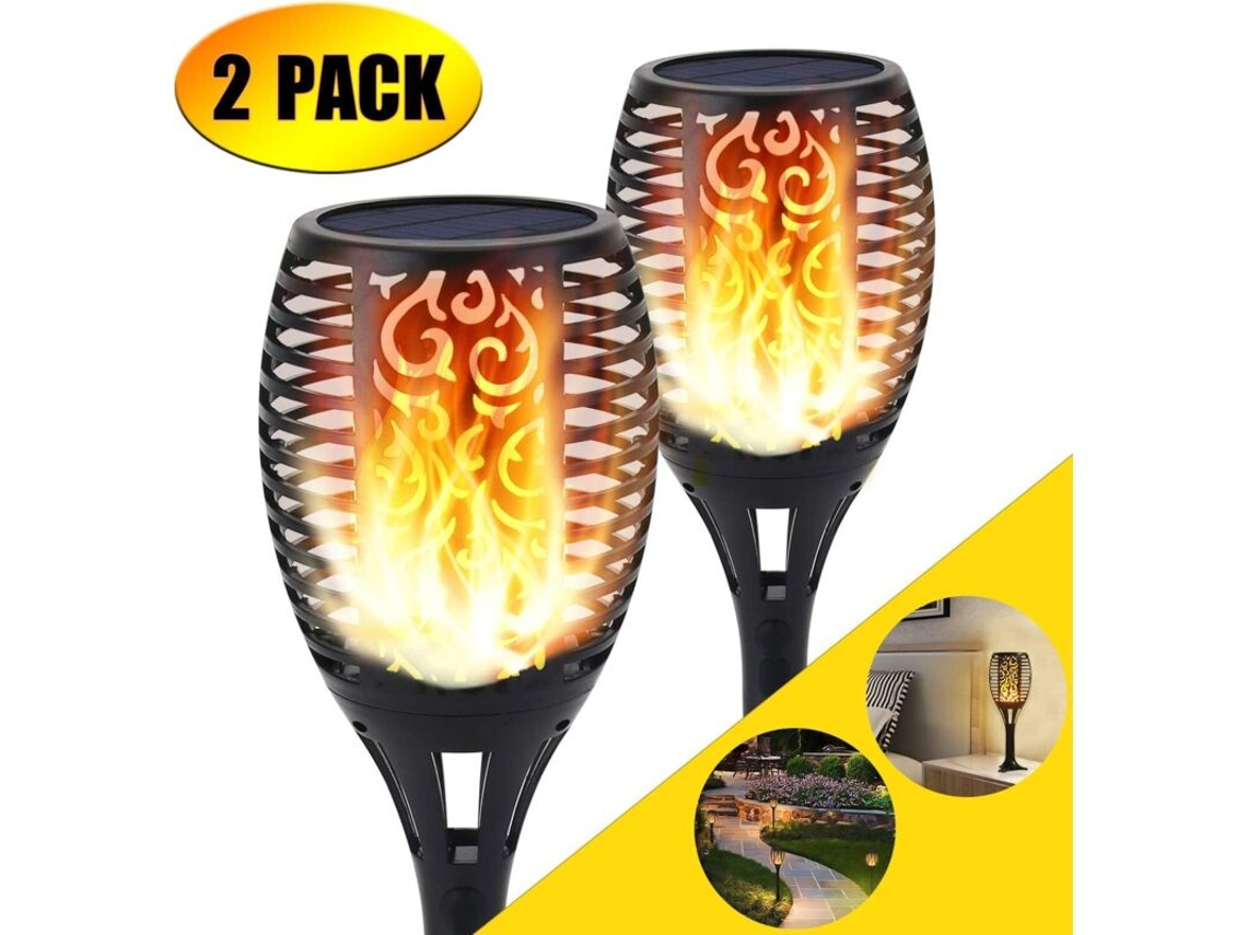 Lámpara Solar En Venta, Linterna Solar, Lámpara Con Efecto Llama, Decoración.