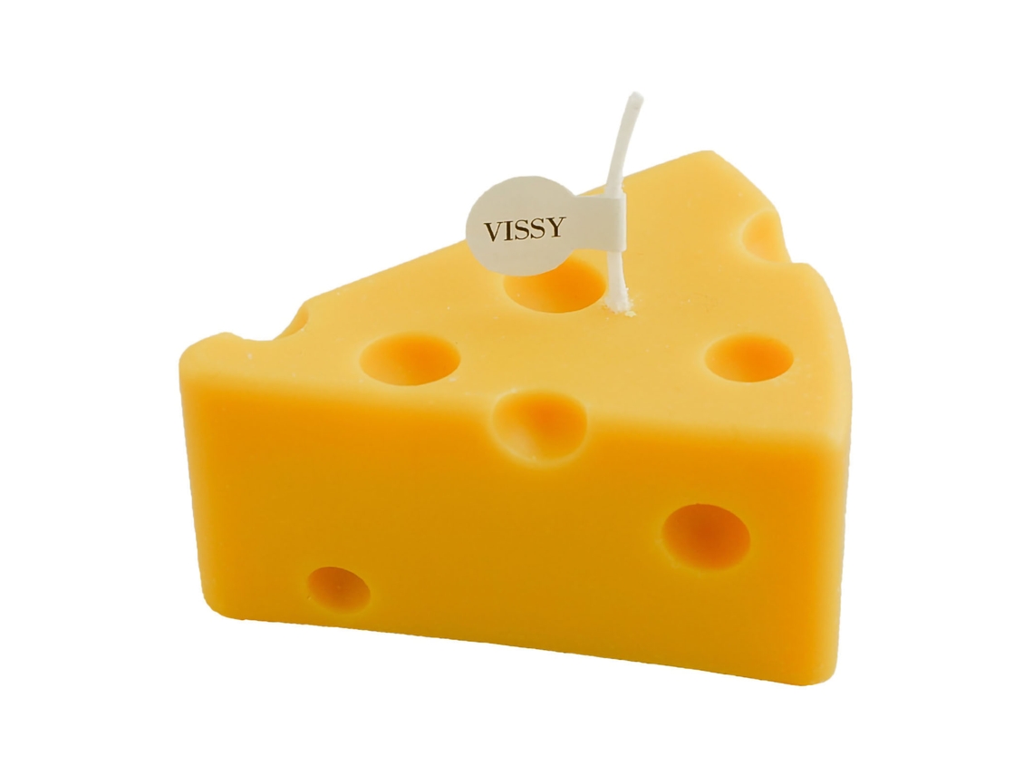 Rebe-5 Velas Aromáticas Em Forma De Queijo De Parafina Decorativas Para Aniversários, Casamentos, Festas E Presentes