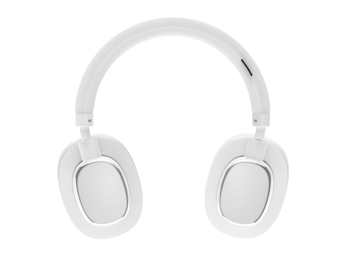Auriculares Bluetooth supraaurales con cancelación activa de ruido, batería de larga duración, plegables, ideales para deportes/carreras, sonido estéreo V5.4d, color blanco. Sfushos