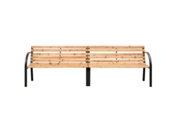 Maison Exclusive - Banco Doble De Jardín Madera Maciza De Abeto 225 Cm