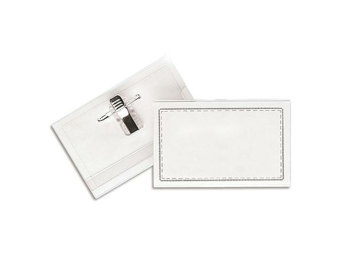 Funda para Tarjeta Identificativa GRAFOPLAS Transparente PVC 50 Piezas 5,8x9,2 cm