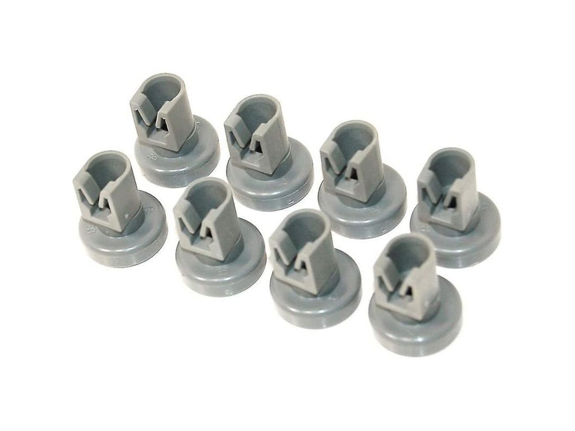 2026-ruedas De Repuesto Para Canasta Superior De Lavavajillas Universal 8 Unidades 25mm Gris