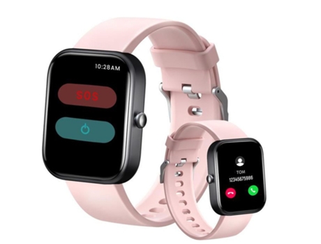 Smartwatch CHRONUS Gts5 Sos Índice de Salud Mai 2.0'' Bluetooth para Android y iOS Rosa