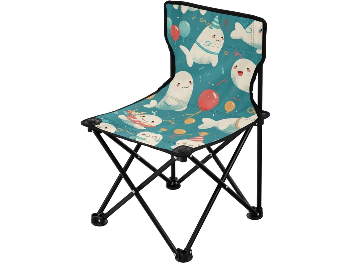Silla De Camping Compacta, Ultraligera Hierro Acero Transpirable Resistente