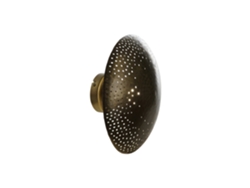 Lampara Aplique Hierro Dorado 32x18x32cm