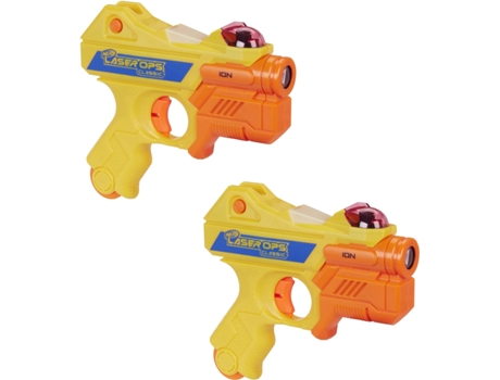 Nerf Laser Ops Classic con 2 lanzadores - Requiere 8 pilas AA (no incluidas) - HASBRO