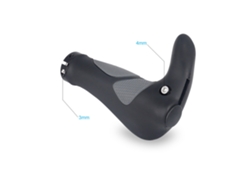 Puños Antideslizantes Para Manillar, De 22,2 Mm, Ergonómicos, Fabricados En Goma Blanda, Para Bicicletas De Montaña Y De Carretera.