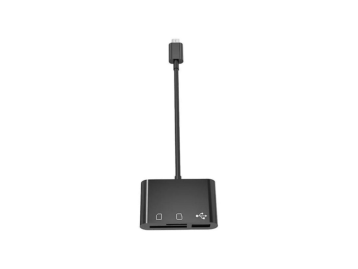 Interfaz de ranura para tarjeta Micro USB al adaptador de lector de tarjetas para accesorios de tableta portátil ALLINLESS