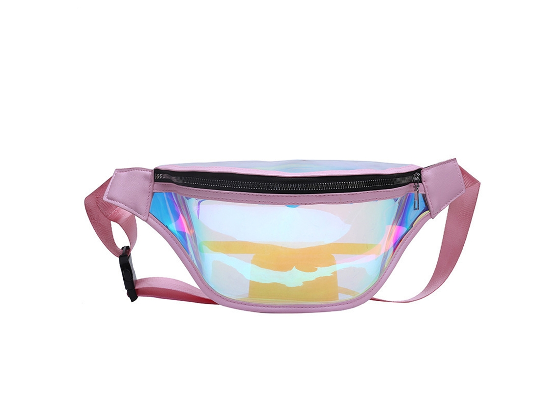 Bolsa táctica deportiva impermeable con bolsillo transparente para teléfono móvil y cinturón láser para correr.