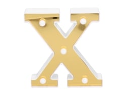 Lámpara En Forma De X, Letrero Luminoso Único Con El Alfabeto Inglés Para Decoración Hogar, Bar O Ca