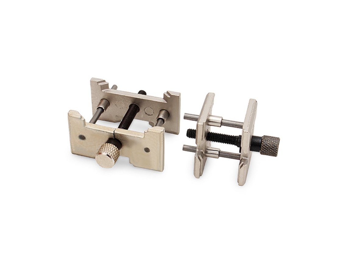 2pcs Mini Vise Portátil Para Reparación De Relojes Y Manualidades Con Mandíbula Ajustable