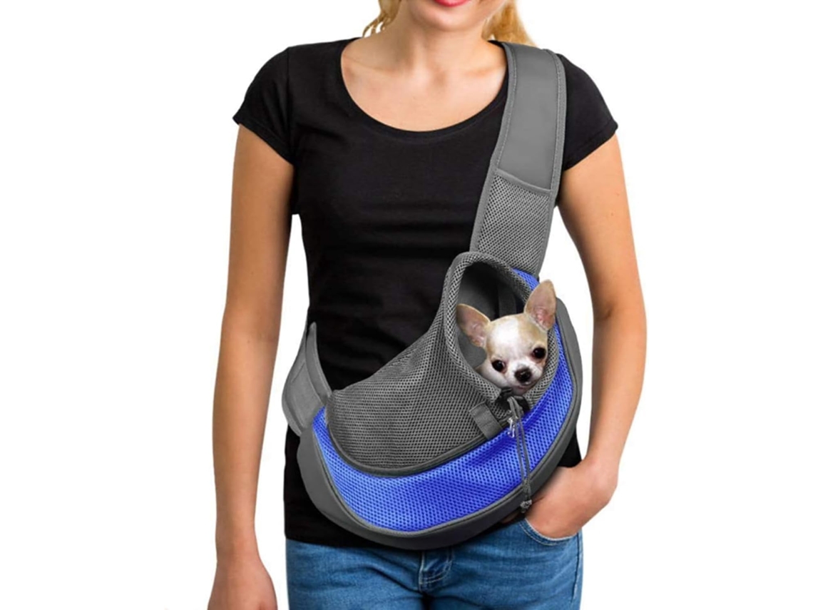 Transportín para perros YANYXR con correa ajustable