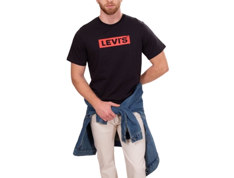 Camiseta de Hombre LEVIS Negro (L)