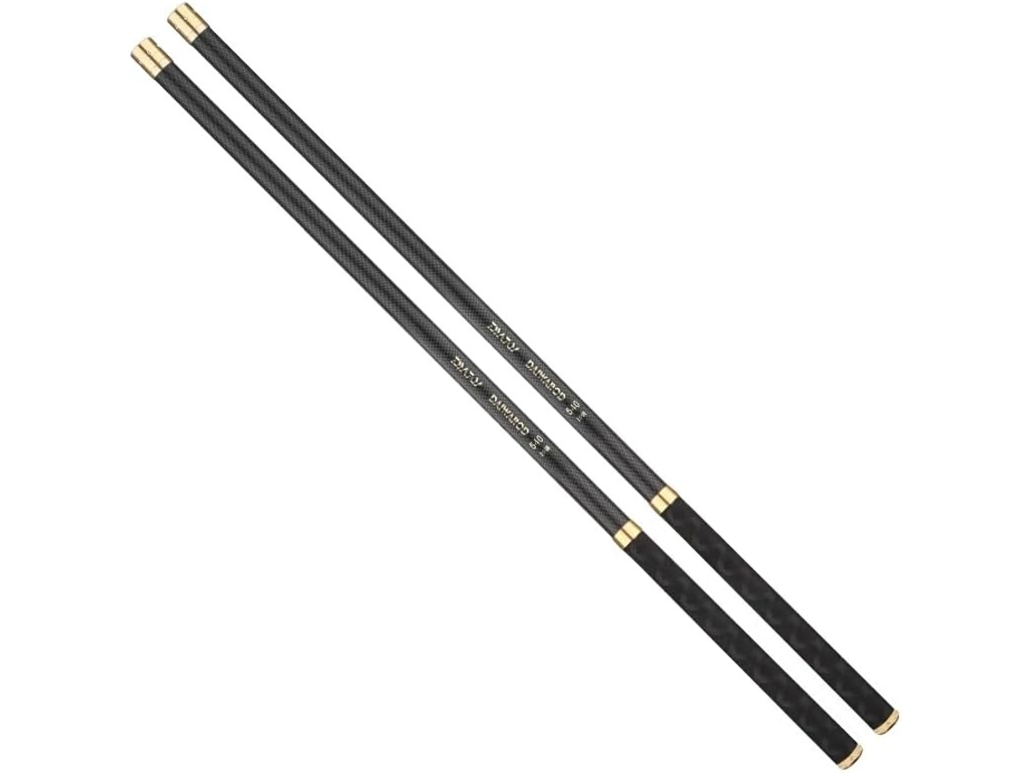 Caña De Pescar Mar, Con Mango Telescópico Fibra Carbono Superligeras, 2,7 M, 10 M (negro, 8 M),