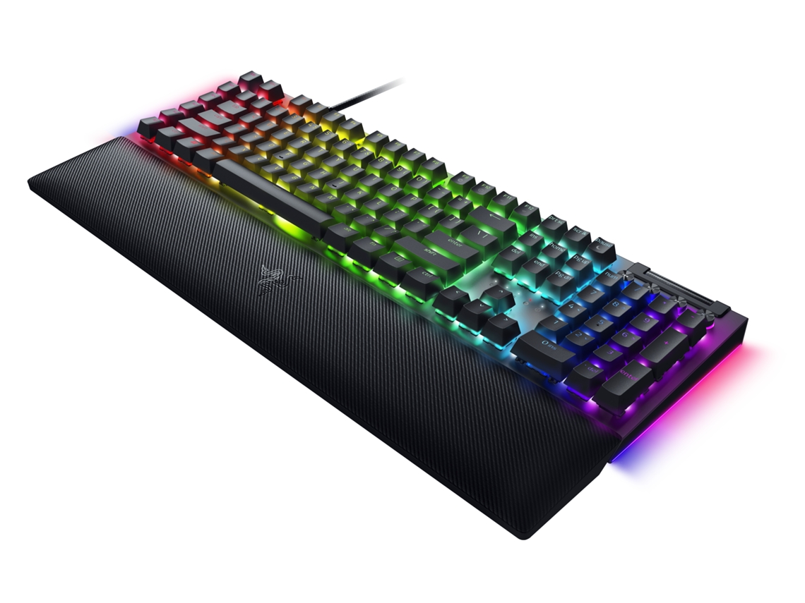 Teclado Gaming RAZER Blackwidow V4 Amarillo (Teclado - US)