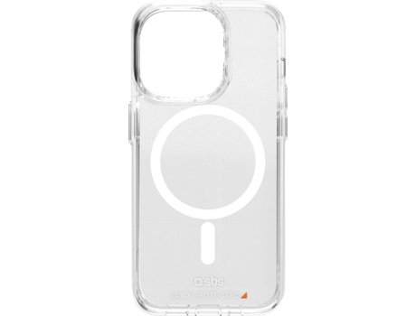 Funda SBS iPhone 15 Pro con Tecnología D30 (MagSafe - Transparente)