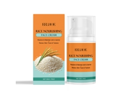 Crema de arroz nutritiva para una piel sana