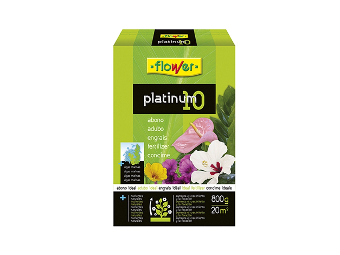 FLOWER Fertilizante Sólido Granulado Platinum 10 800 Gr