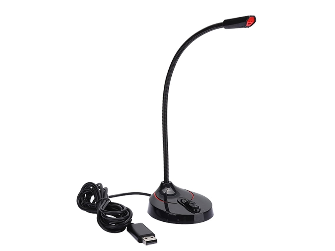 Microfone De Conferência Usb Com Captação De Som 360° Para Comunicação Clara Mesa De Trabalho