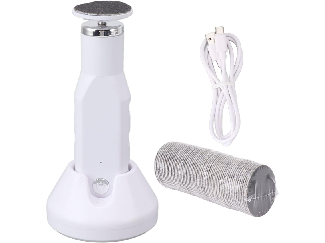 Lima Eléctrica Para Pies: Elimina Callosidades, Extraíble, Lavable, Con Interfaz Usb.