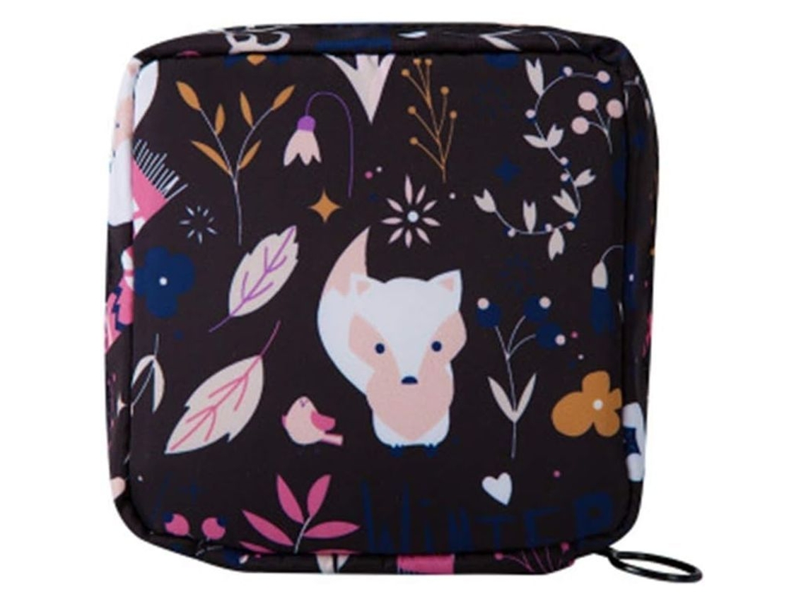 Bolsa Impermeable Con Cremallera Para Guardar Compresas, Papel Higiénico, Maquillaje O Monedas.