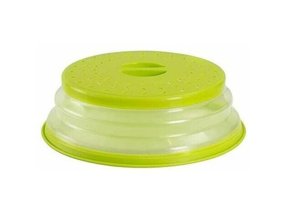 Tapa Plegable Para Microondas, Accesorio De Cocina Multifuncional, Verde