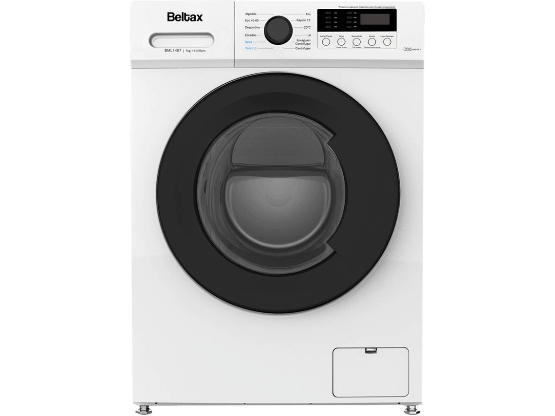 Lavadora BELTAX BML1407 (7 kg - 1400 rpm - Blanco)