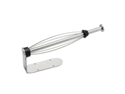 1 portarrollos de papel higiénico plateado, sin necesidad de taladrar, fácil de arrancar con una sola mano para cocina y baño. Jortmrd