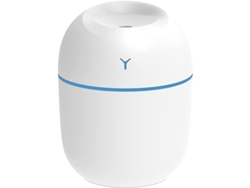 Humidificador De Aire Silencioso Andoer De 220 Ml Con Luz Nocturna Usb Y Apagado Automático Para Viajes Y Dormitorio.