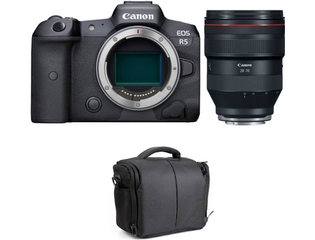 Kit Cámara CANON EOS R5 RF 28-70mm f/2L USM + Bolsa (Full-Frame)